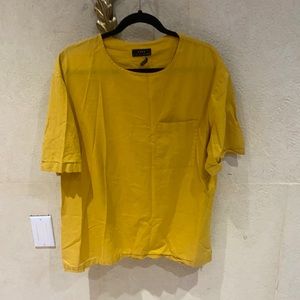 Zara yellow tshirt